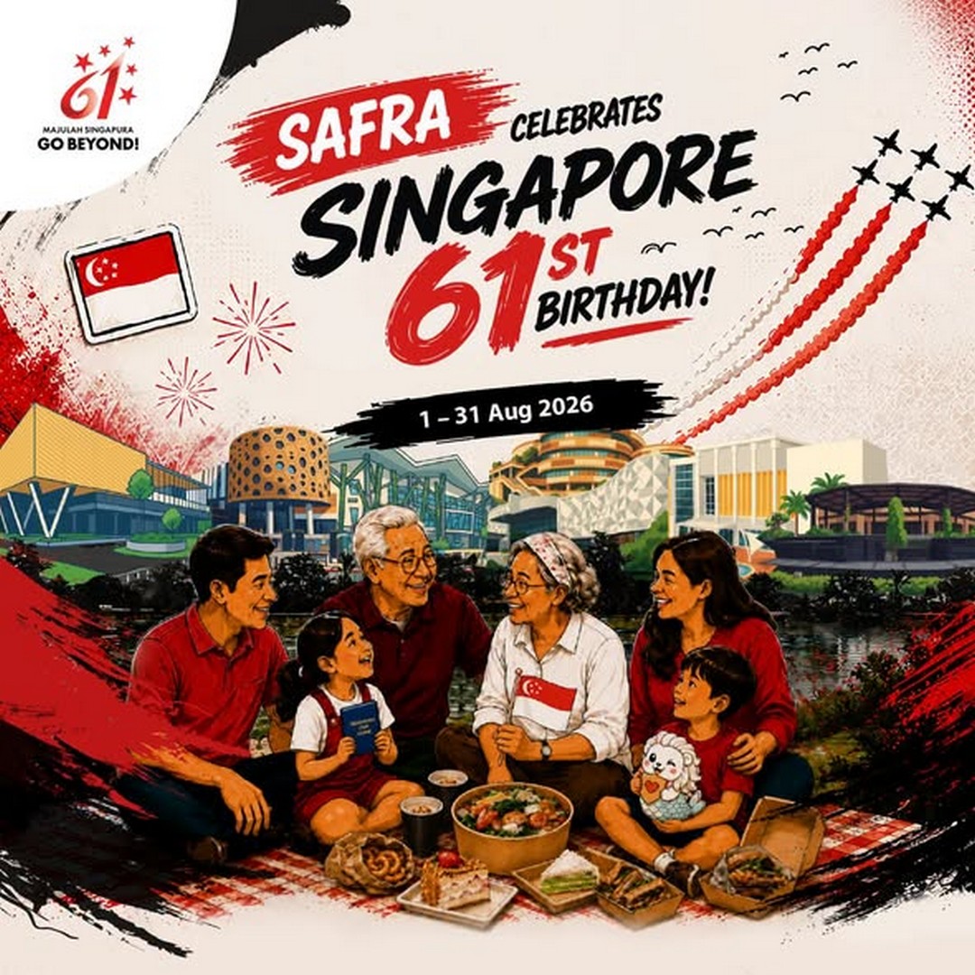 SAFRA-SG61-Passport-Exclusive-Promotion-at-SAFRA-Choa-Chu-Kang 13-20 July 2026: SAFRA SG61 Passport Exclusive Promotion at SAFRA Choa Chu Kang – Limited National Day Collectibles, T-Shirt Painting Activity and Lucky Draw Event