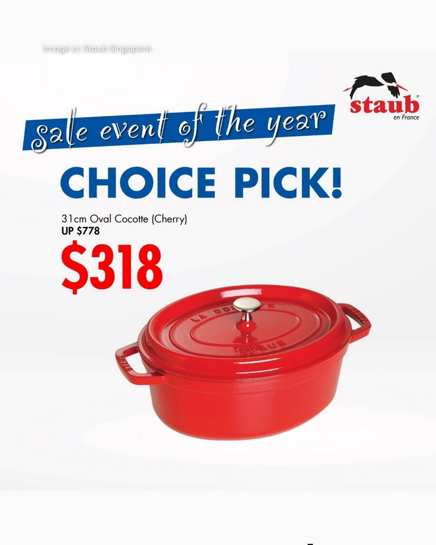 STAUB-Singapore-Kitchenware-Sale-at-Takashimaya-4 Now till 8 July 2026: STAUB Singapore Kitchenware Sale at Takashimaya – Premium French Cast Iron Cookware, Ceramics and Exclusive Deals from Just $29.90
