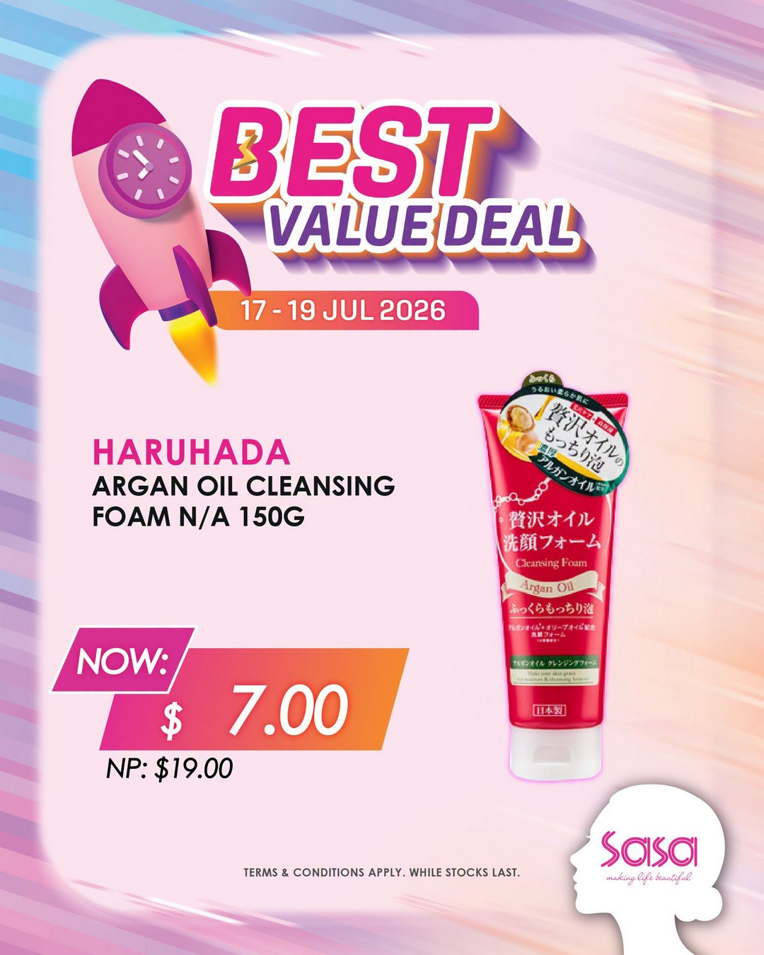 SaSa-Singapore-Best-Buy-Beauty-Promotion-7-1 17-19 July 2026: SaSa Singapore Best Buy Beauty Promotion – Enjoy Up to 60% OFF In-Store Beauty Deals and Weekend Savings