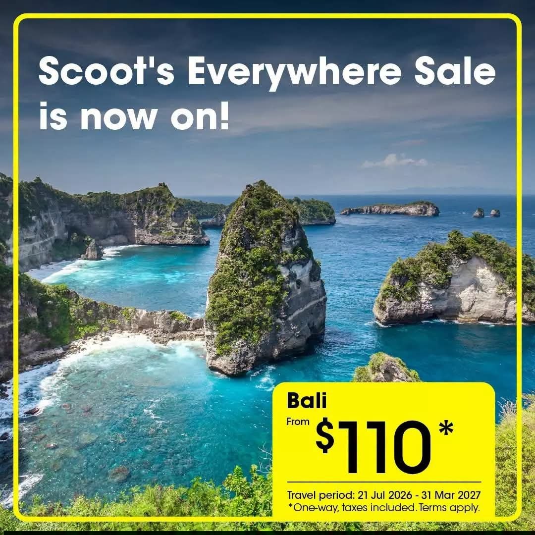 Scoot-Flash-Sale-Promotion-–-One-Way-Airfares-from-Just-79-to-Asia-Australia-1 Now till 12 July 2026: Scoot Flash Sale Promotion – One-Way Airfares from Just $79 to Asia & Australia, Limited-Time Travel Deals Until March 2027