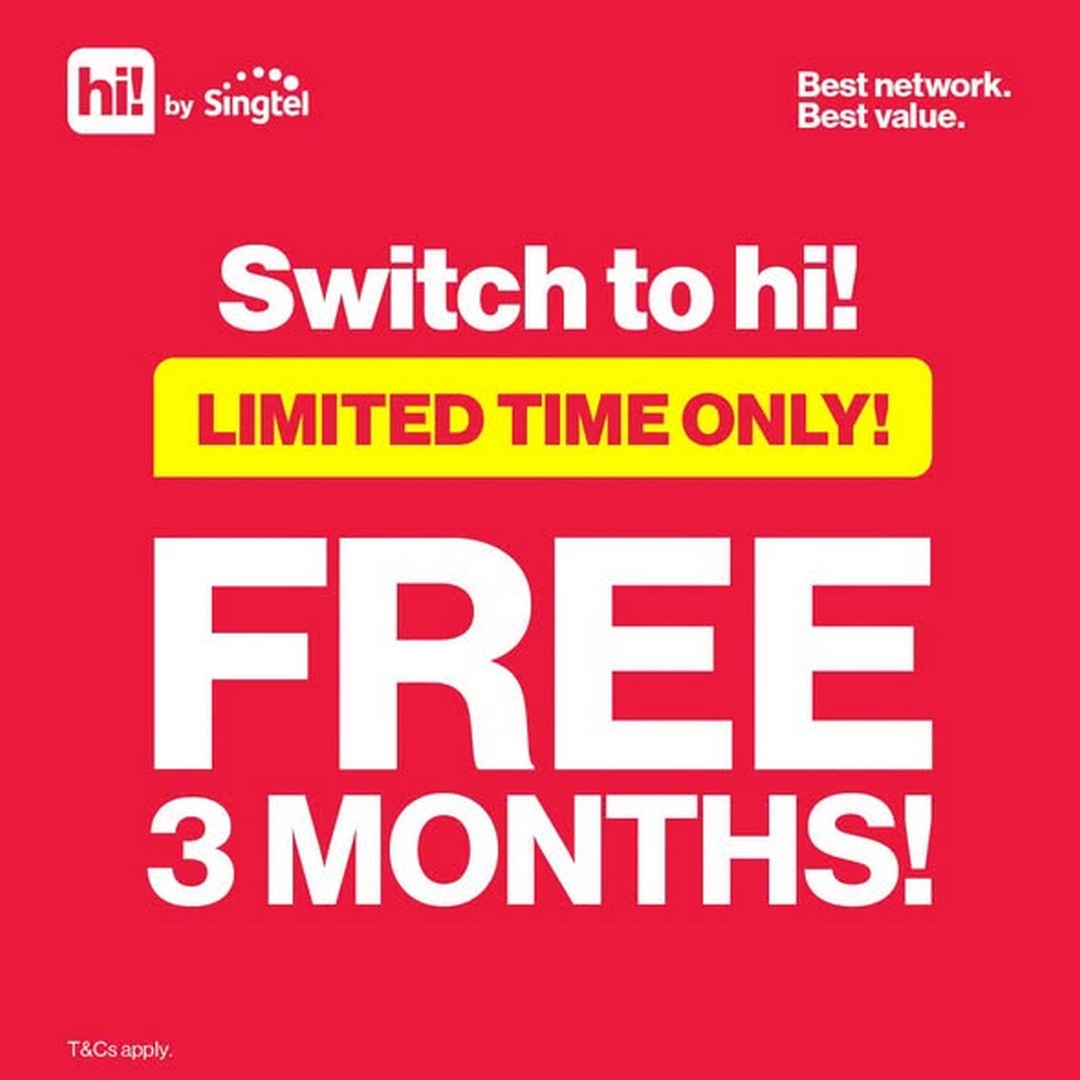 Singtel-hi-Plan-Free-2-to-3-Months-Promotion-3 Now till 15 July 2026: Singtel hi! Plan Free 2 to 3 Months Promotion – Save More with Bigger Roaming Data Across 60+ Destinations in Singapore