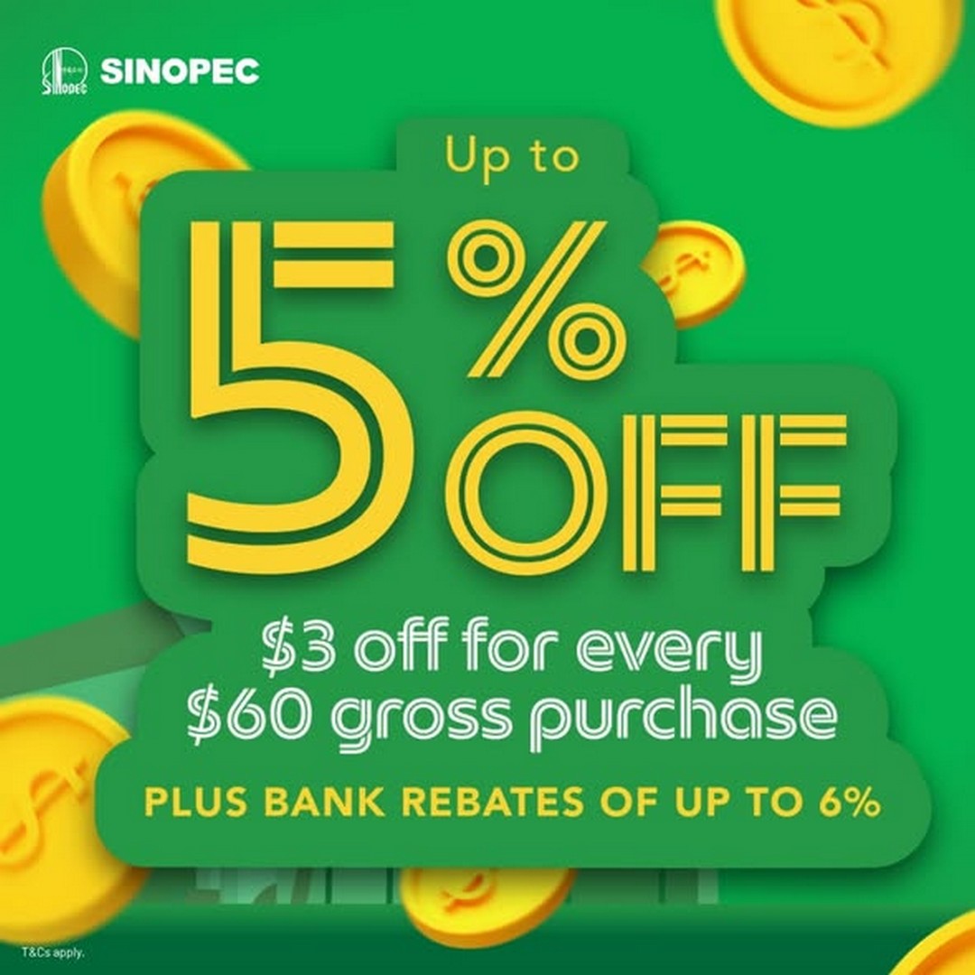 Sinopec-Singapore-Grab-Lalamove-Drivers-Fuel-Promotion-2 13 July 2026 onwards: Sinopec Singapore Grab & Lalamove Drivers Fuel Promotion – Enjoy Up to 37% Fuel Savings at All SINOPEC Stations