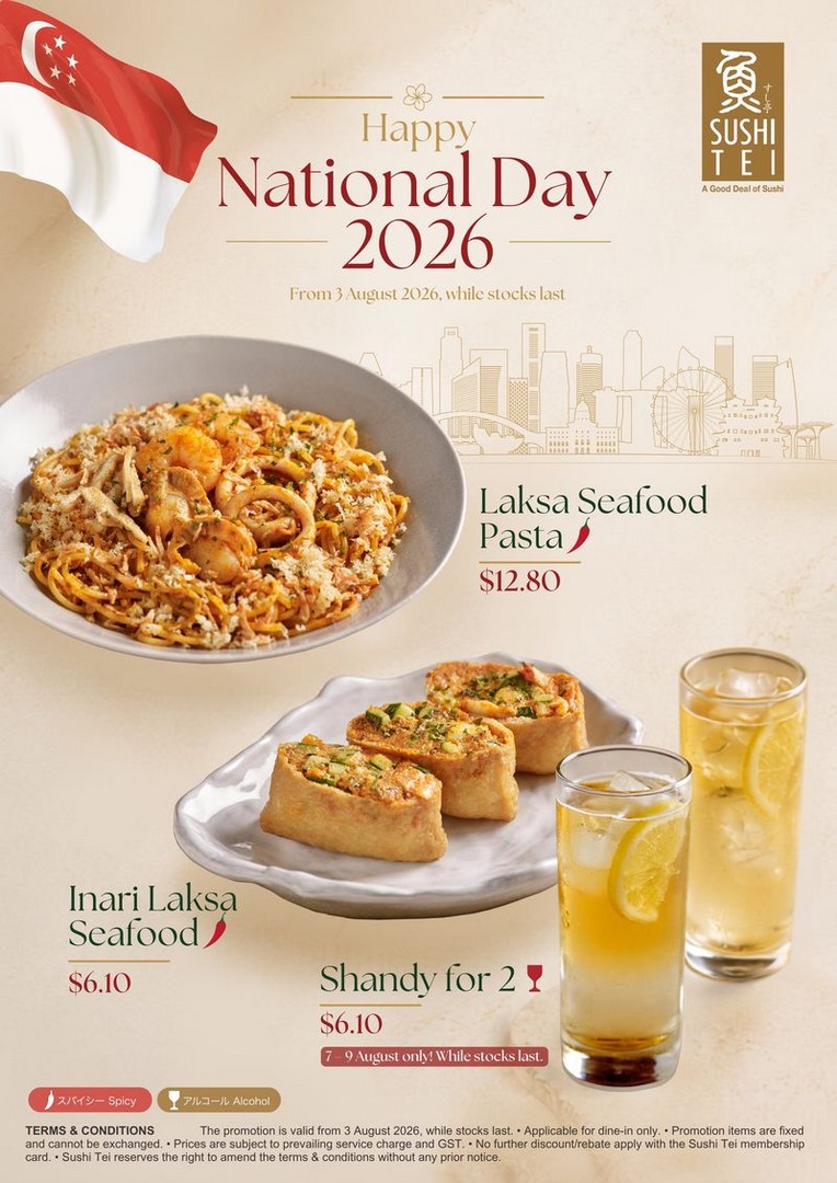 Sushi-Tei-SG61-Special-Menu-Promotion 3 August 2026 onwards: Sushi Tei SG61 Special Menu Promotion – Enjoy Local-Inspired Japanese Dishes from Just RM20 with Limited-Time National Day Specials