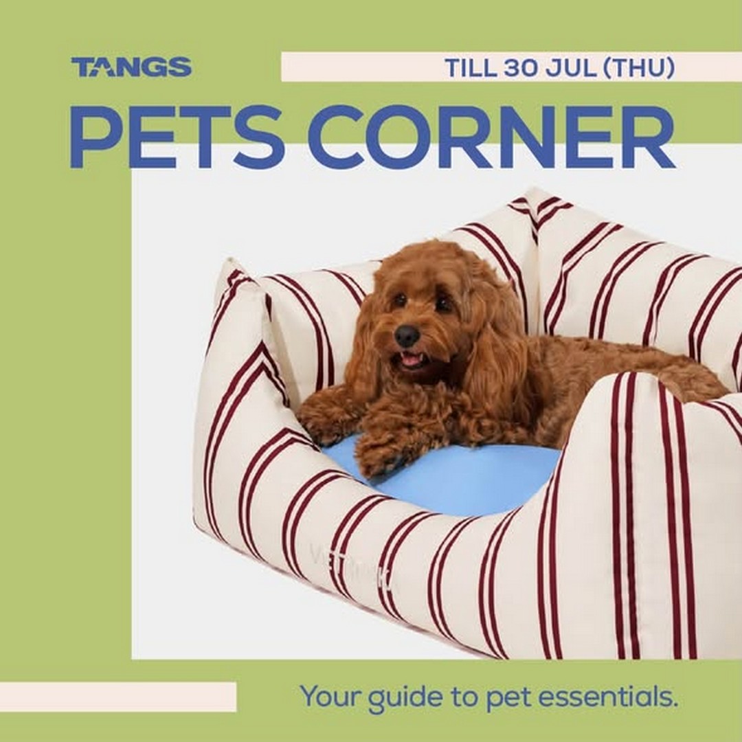 TANGS-Pets-Corner-Promotion-at-Tang-Plaza 3-30 July 2026: TANGS Pets Corner Promotion at Tang Plaza – Discover Stylish Pet Essentials, Accessories and Smart Care Products in Singapore