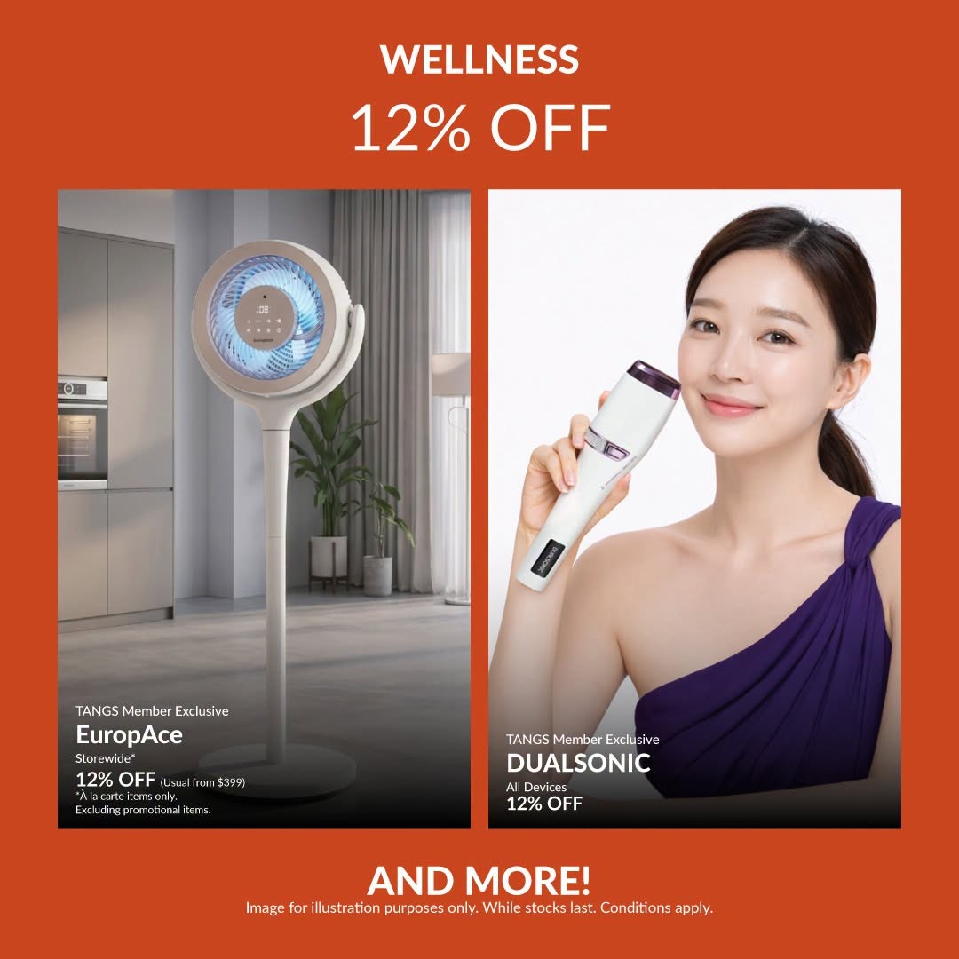 TANGS-Singapore-Summer-Sale-Promotion-5 Now Till 26 July 2026: TANGS Singapore Summer Sale Promotion, Enjoy Up To 60% OFF Fashion, Home, Beauty & More Savings In Stores And Online