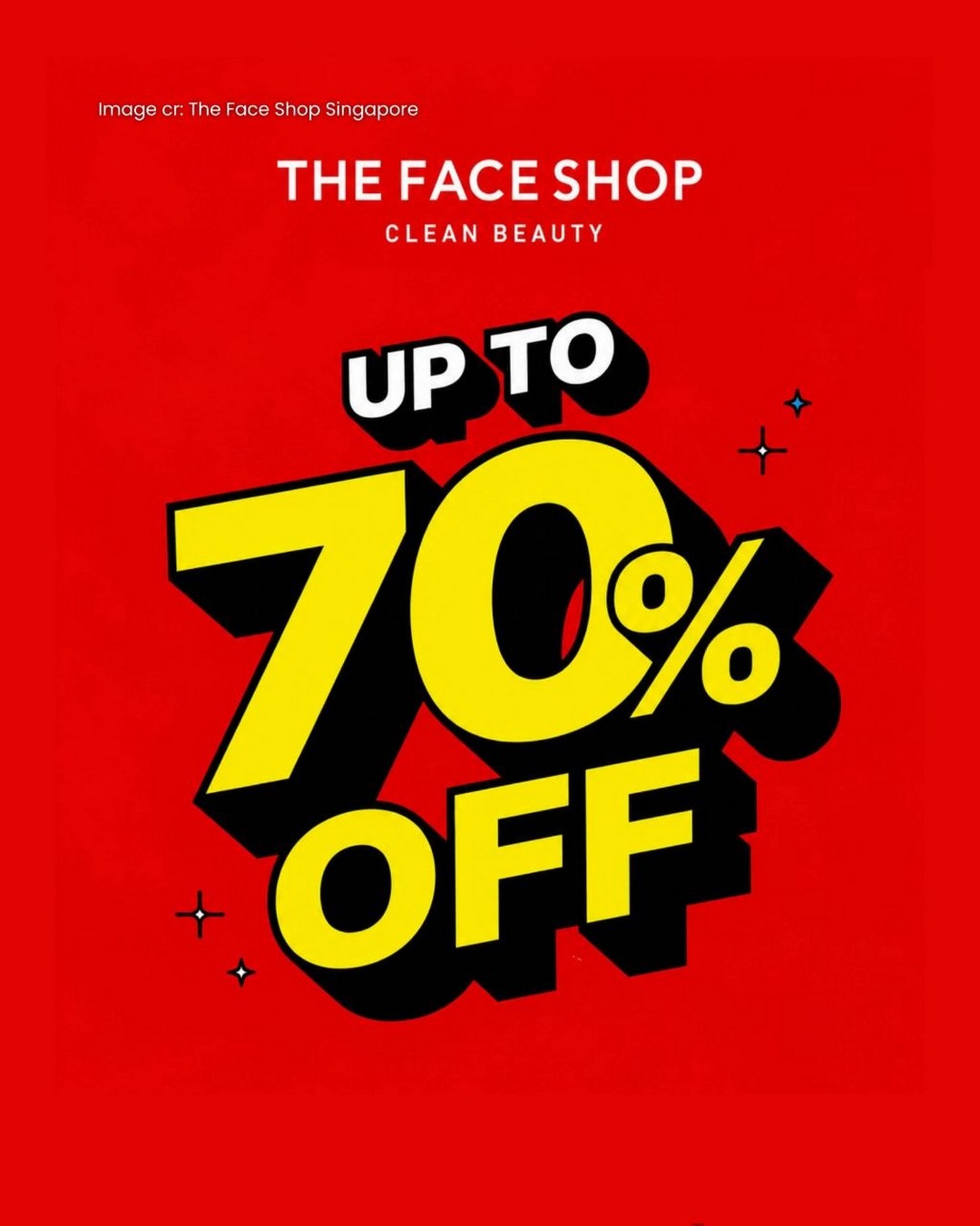 The-Face-Shop-Beauty-Sale-Singapore Now till 5 July 2026: The Face Shop Beauty Sale Singapore – Enjoy Up to 70% Off Skincare, Makeup, Body Care and Beauty Essentials at SingPost Centre