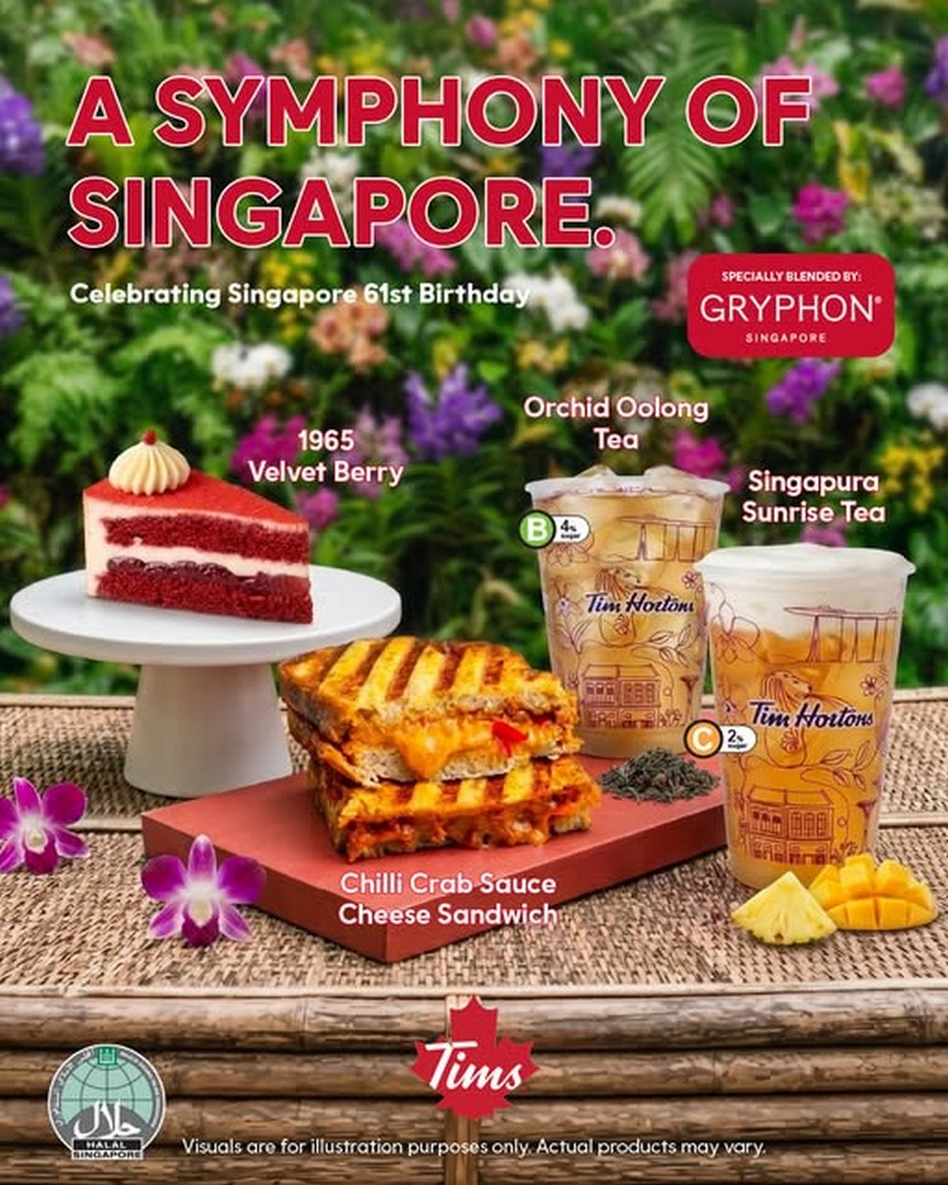 Tim-Hortons-Singapore-National-Day-Promotion 22 July-18 August 2026: Tim Hortons Singapore National Day Promotion – Limited Edition Singapore-Inspired Drinks, Food Creations & Reusable Cup Offer