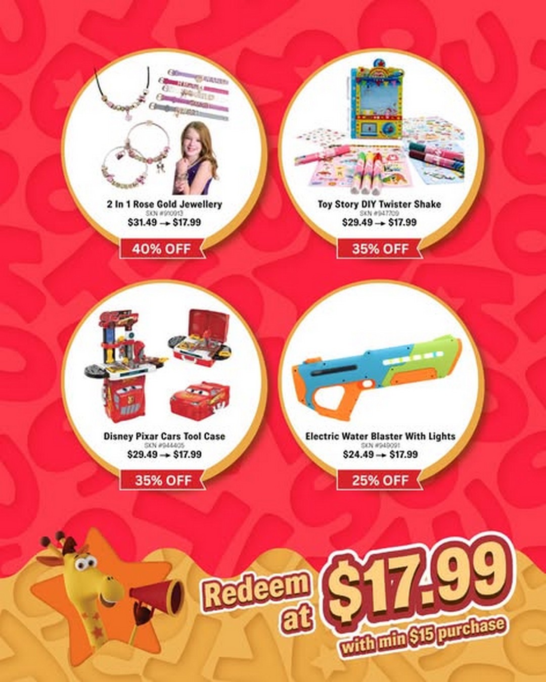 Toys-R-Us-Singapore-Monthly-Redemption-Deals-Promotion-1 Now till 3 August 2026: Toys"R"Us Singapore Monthly Redemption Deals Promotion – Spend $15 and Unlock Up to 40% OFF Selected Toys and Collectibles