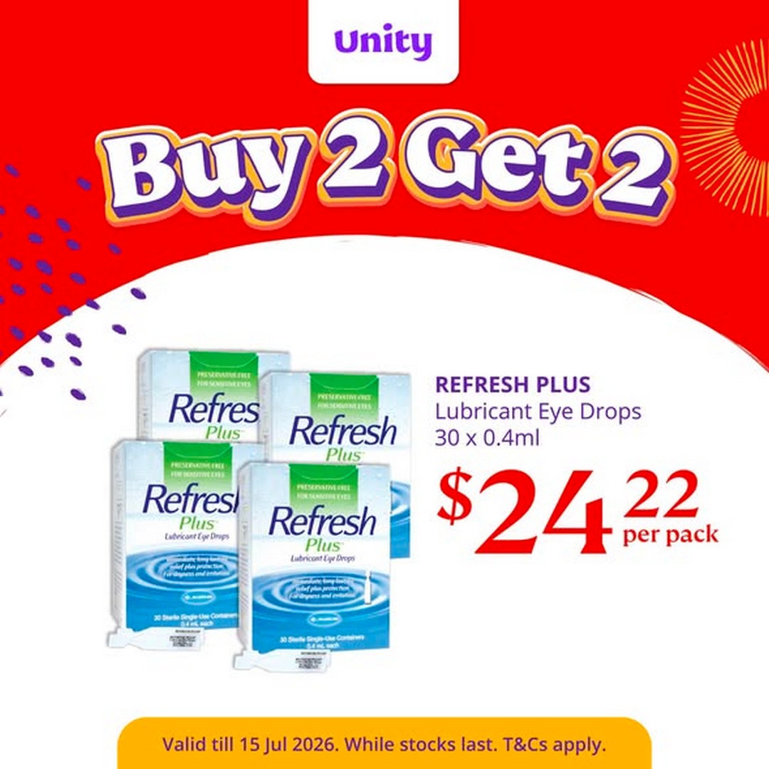 Unity-Pharmacy-Weekly-Health-Wellness-Promotion-1 Now till 15 July 2026: Unity Pharmacy Weekly Health & Wellness Promotion – Save Up to 50% on Vitamins, Skincare, Eye Care and Everyday Essentials Across Singapore