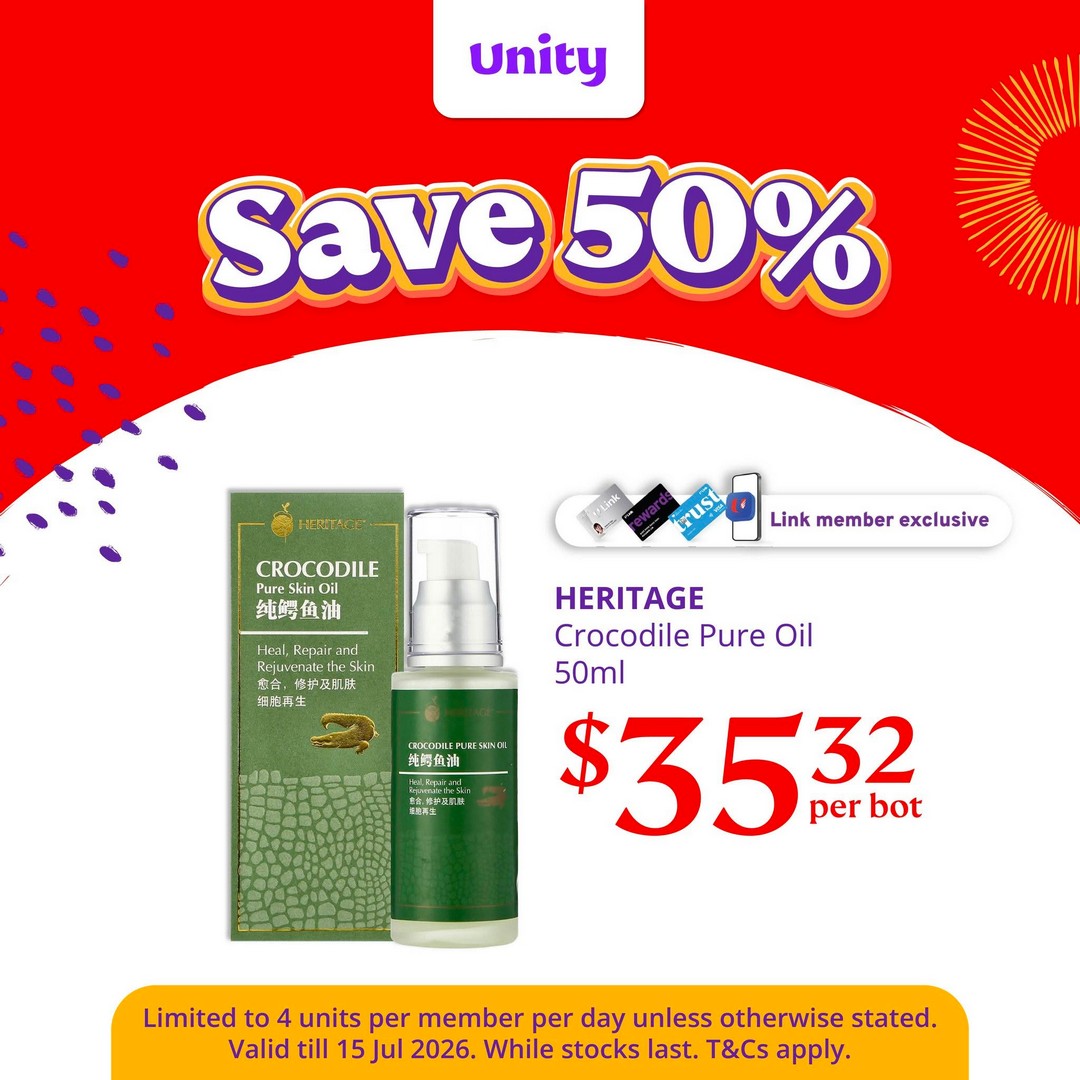Unity-Pharmacy-Weekly-Health-Wellness-Promotion-4 Now till 15 July 2026: Unity Pharmacy Weekly Health & Wellness Promotion – Save Up to 50% on Vitamins, Skincare, Eye Care and Everyday Essentials Across Singapore
