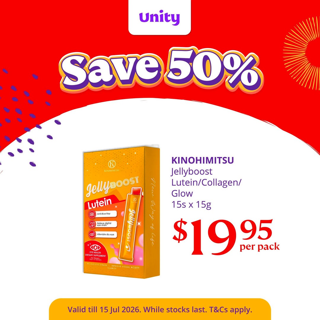 Unity-Pharmacy-Weekly-Health-Wellness-Promotion-5 Now till 15 July 2026: Unity Pharmacy Weekly Health & Wellness Promotion – Save Up to 50% on Vitamins, Skincare, Eye Care and Everyday Essentials Across Singapore