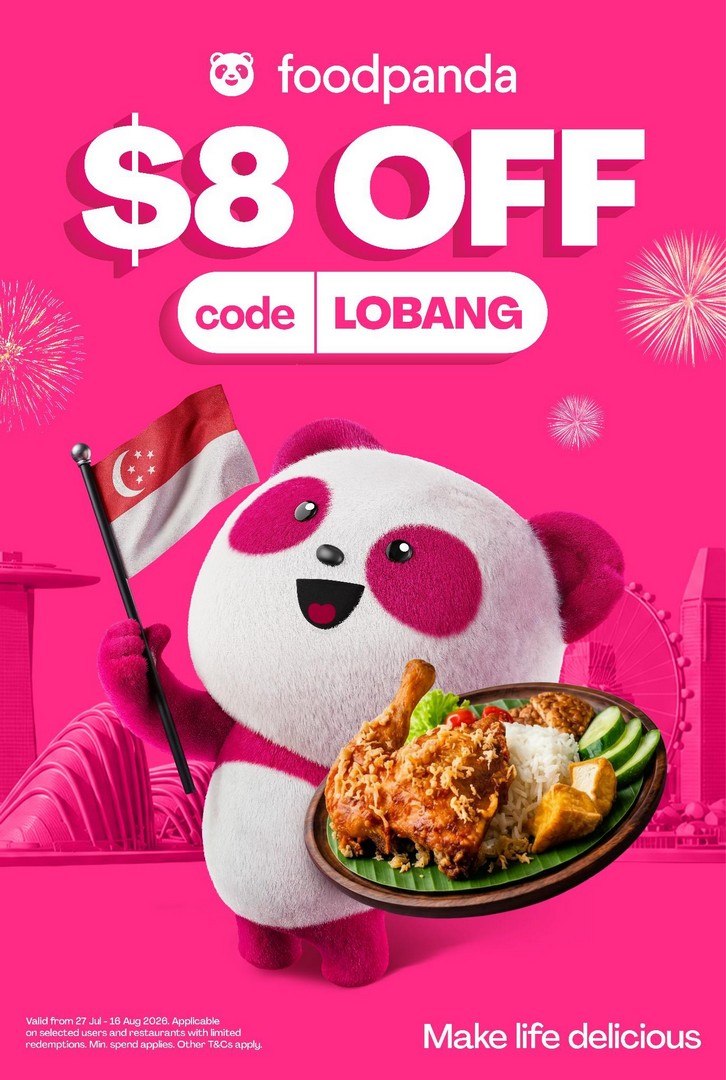 foodpanda-Singapore-Promotion 27 July-16 August 2026: foodpanda Singapore Promotion: Get Up To $12 Off Food Delivery With LOBANG Promo Code For More Affordable Meals