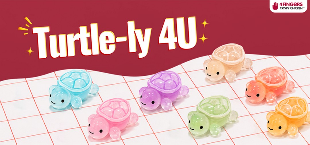 4FINGERS-Singapore-Turtle-ly-4U-Lucky-Turtle-Promotion 21-24 August 2026: 4FINGERS Singapore: Turtle-ly 4U Lucky Turtle Promotion with Every Combo Purchase at 16 Selected Outlets