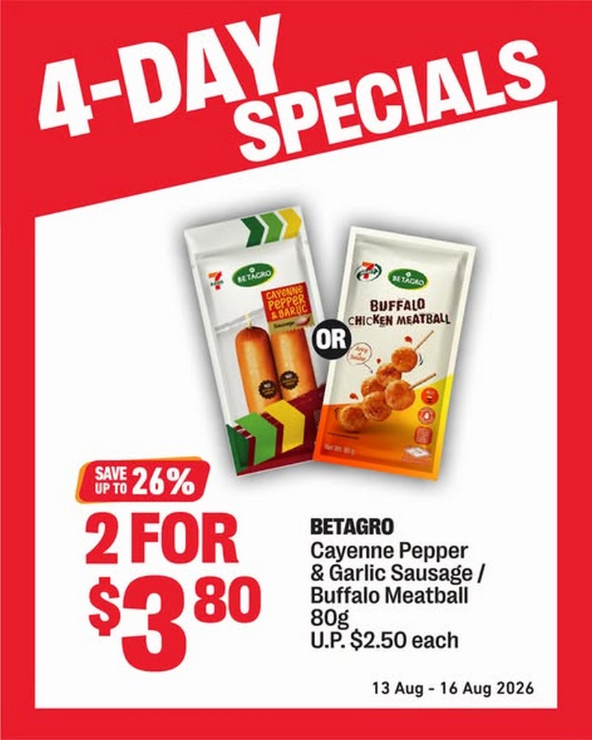 7-Eleven-Singapore-4-Day-Limited-Time-Specials-and-App-Deals-Promotion-2 13-16 August 2026: 7-Eleven Singapore: 4-Day Limited-Time Specials and App Deals Promotion