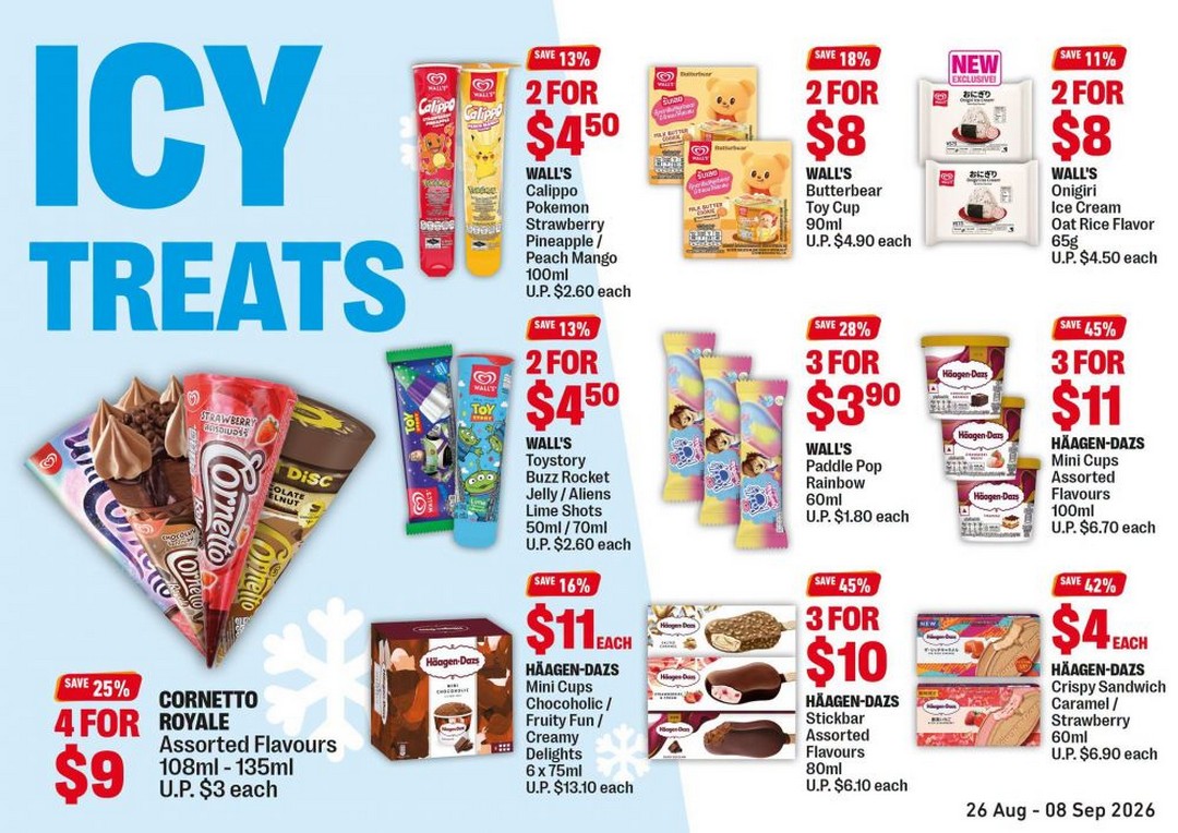 7-Eleven-Singapore-Icy-Treats-Ice-Cream-Promotion 26 August-8 September 2026: 7-Eleven Singapore: Icy Treats Ice Cream Promotion with Up to 45% OFF Häagen-Dazs and More