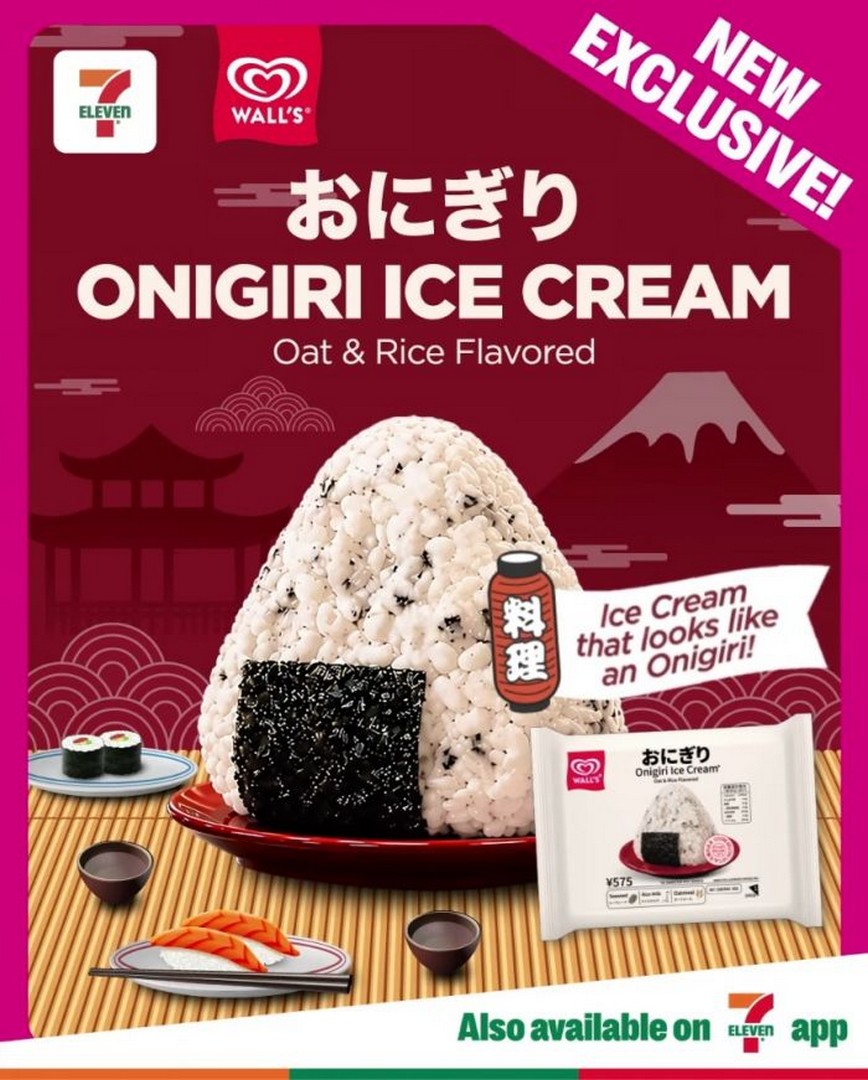 7-Eleven-Singapore-Walls-Onigiri-Ice-Cream-Limited-Time-Promotion 26 August 2026 onwards: 7-Eleven Singapore: Wall’s Onigiri Ice Cream Limited-Time Promotion – Try the Exclusive Sweet and Savoury Frozen Treat