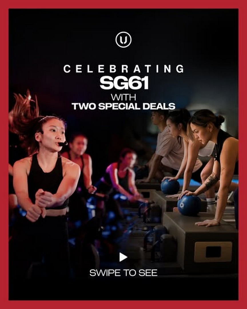 Absolute-Cycle-Singapore-SG61-Fitness-Promotion 5-14 August 2026: Absolute Cycle Singapore SG61 Fitness Promotion – Buy 1 Get 1 Free Credits, 30% Off Class Packs and Save $61