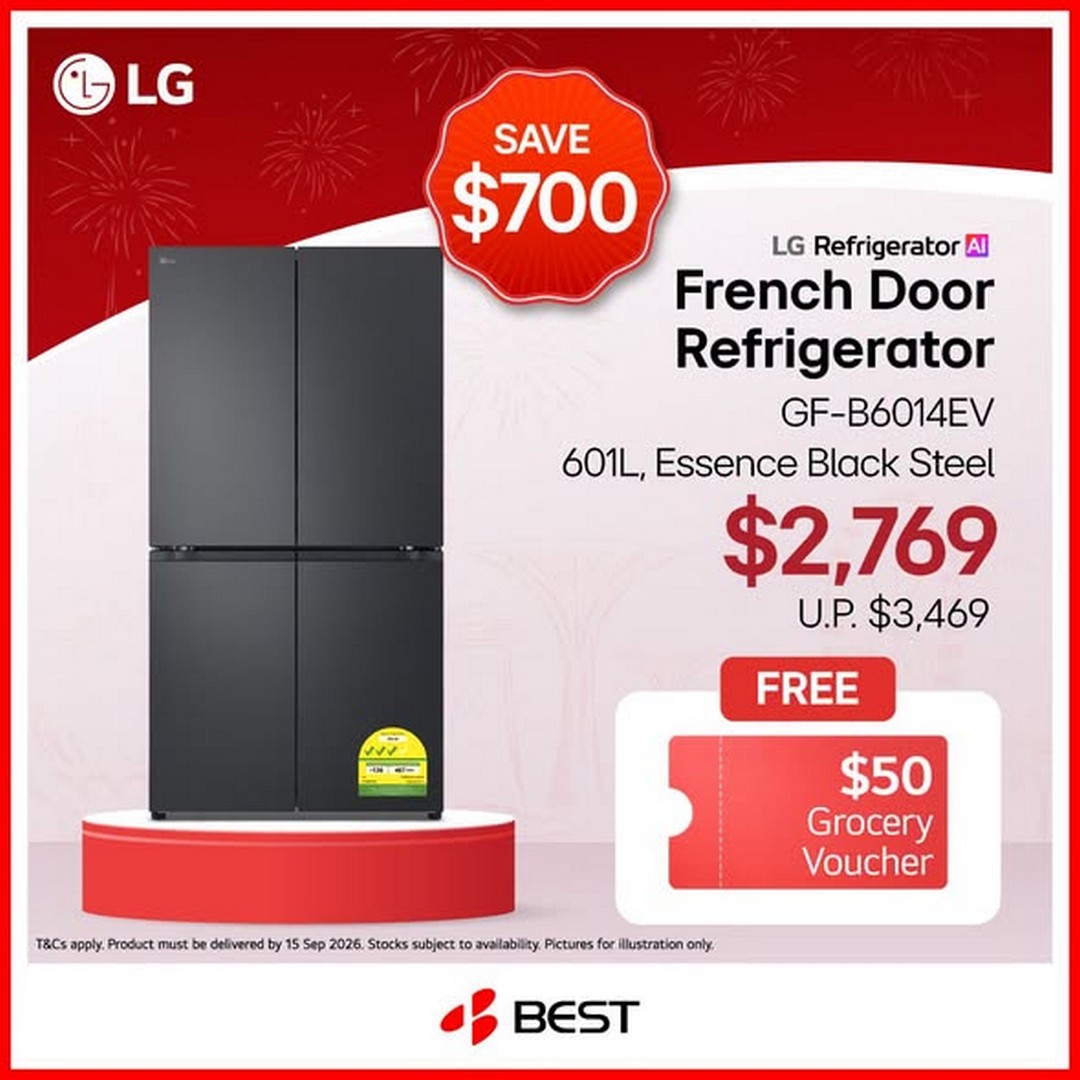 BEST-Denki-Singapore-LG-National-Day-Promotion-1 24 July-31 August 2026: BEST Denki Singapore LG National Day Promotion, Enjoy Up to 22% Savings, Free Gifts and Home Appliance Deals