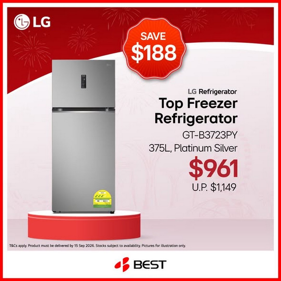 BEST-Denki-Singapore-LG-National-Day-Promotion-3 24 July-31 August 2026: BEST Denki Singapore LG National Day Promotion, Enjoy Up to 22% Savings, Free Gifts and Home Appliance Deals