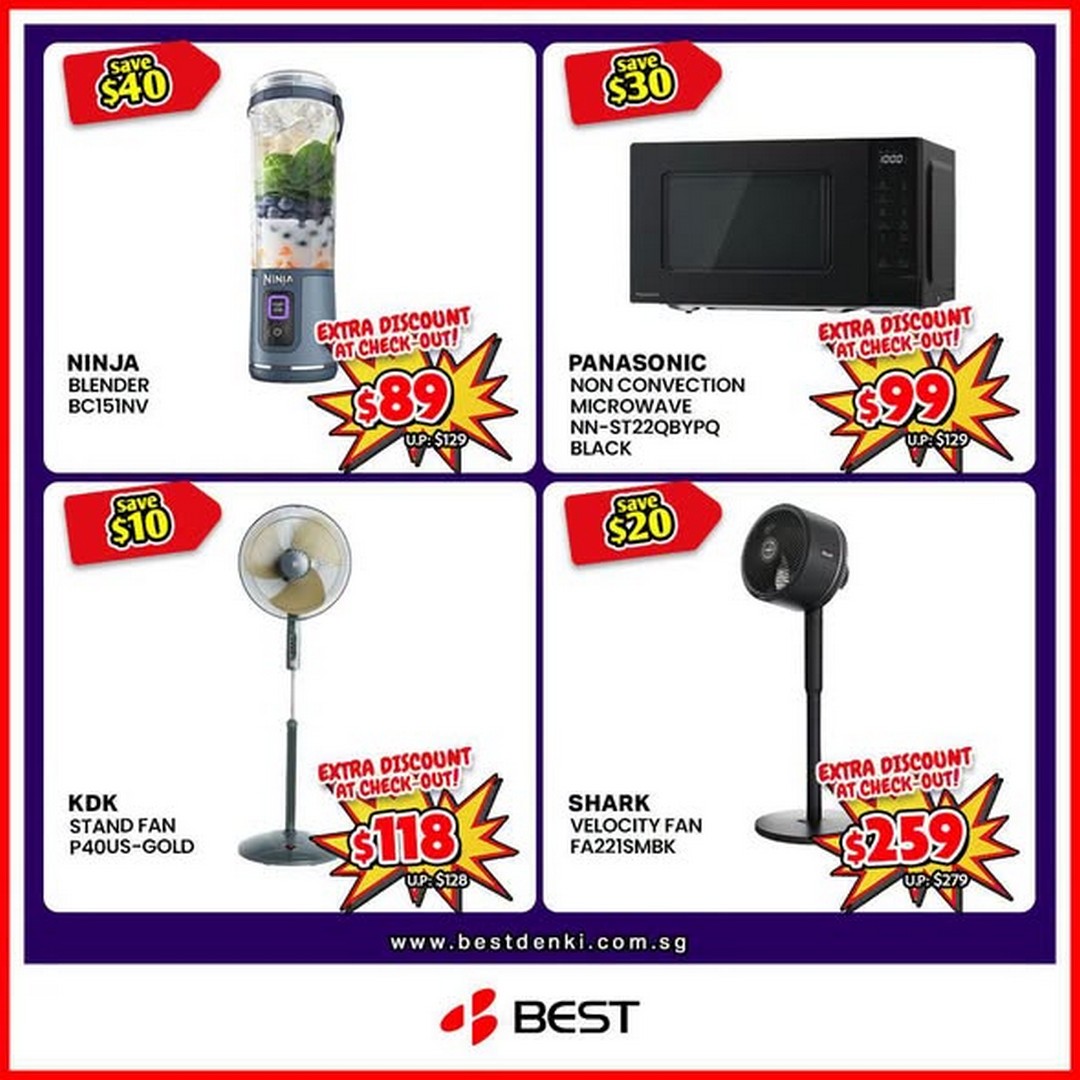 BEST-Denki-Singapore-Online-Exclusive-Lucky-8.8-Savings-Promotion-3 1 August 2026 Onwards: BEST Denki Singapore Online Exclusive Lucky 8.8 Savings Promotion With Up To 70% OFF, Free Delivery And $8 OFF Every $88 Spent