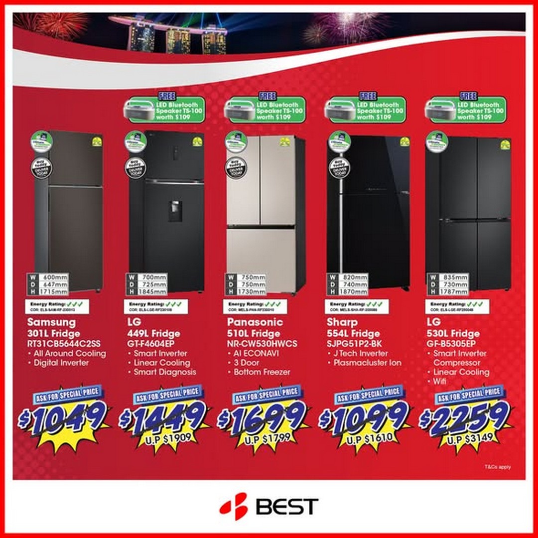 BEST-Denki-Singapore-SG61-Sale-Extended-with-Savings-3 14-23 August 2026: BEST Denki Singapore: SG61 Sale Extended with Savings on Selected Washers and Fridges and Bundle Deals
