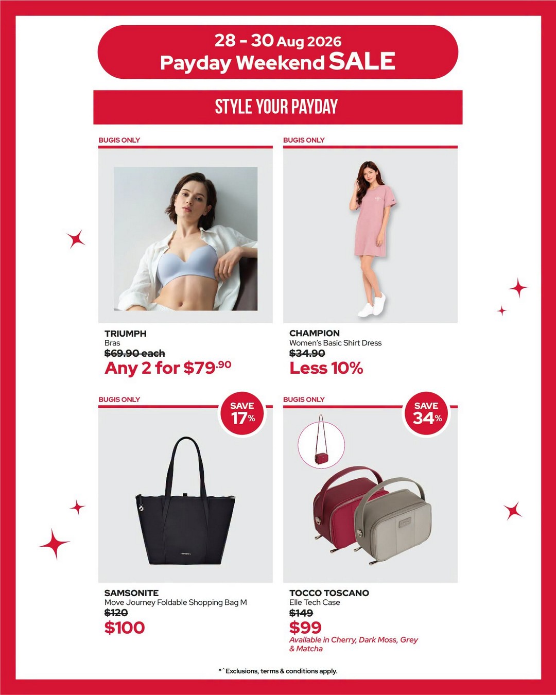 BHG-Singapore-Payday-Weekend-Promotion-with-20-OFF-4 28-30 August 2026: BHG Singapore: Payday Weekend Promotion with 20% OFF Storewide, Beauty Vouchers and Event Specials