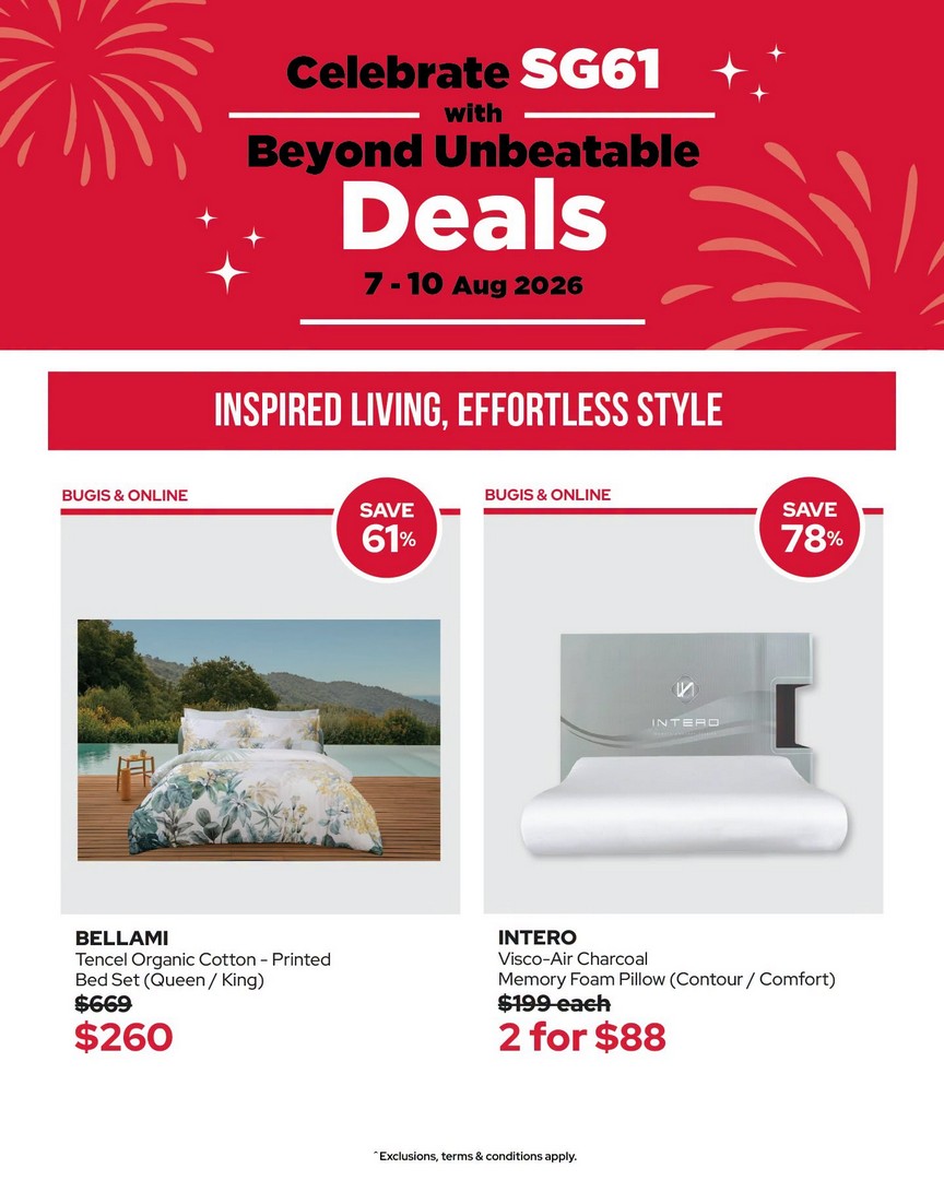 BHG-Singapore-Weekend-Member-Promotion-11 7–10 August 2026: BHG Singapore Weekend Member Promotion at BHG Bugis – Enjoy 20% Off, Double Member Points, Flash Deals and Exclusive Rewards