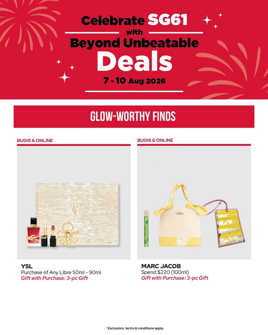 BHG-Singapore-Weekend-Member-Promotion-4 7–10 August 2026: BHG Singapore Weekend Member Promotion at BHG Bugis – Enjoy 20% Off, Double Member Points, Flash Deals and Exclusive Rewards