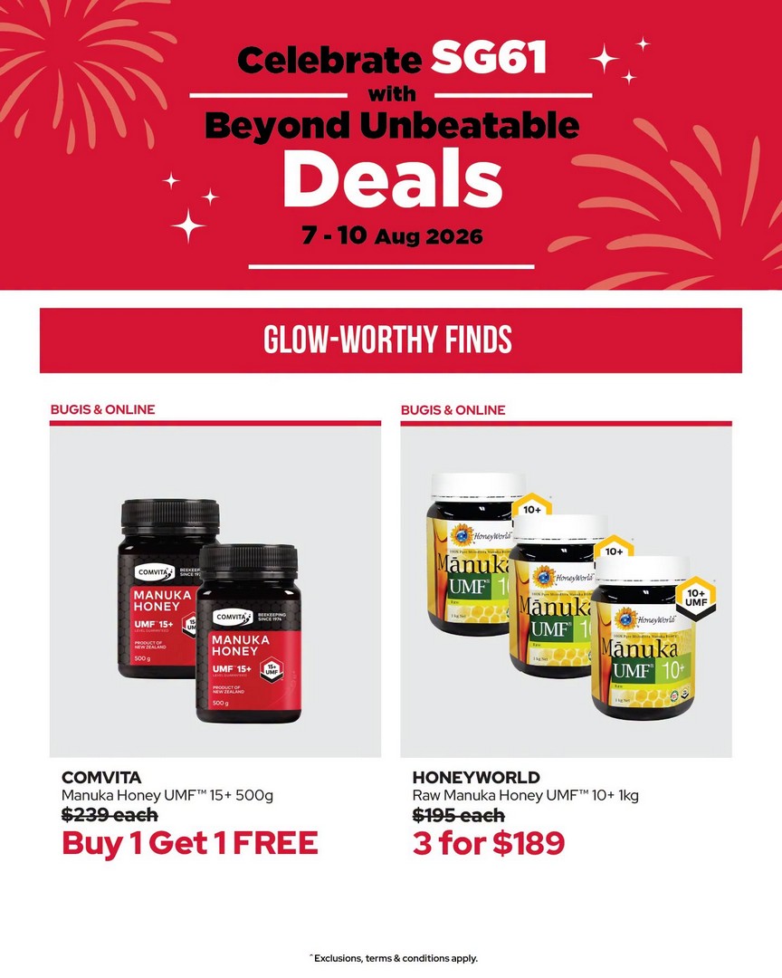 BHG-Singapore-Weekend-Member-Promotion-6 7–10 August 2026: BHG Singapore Weekend Member Promotion at BHG Bugis – Enjoy 20% Off, Double Member Points, Flash Deals and Exclusive Rewards