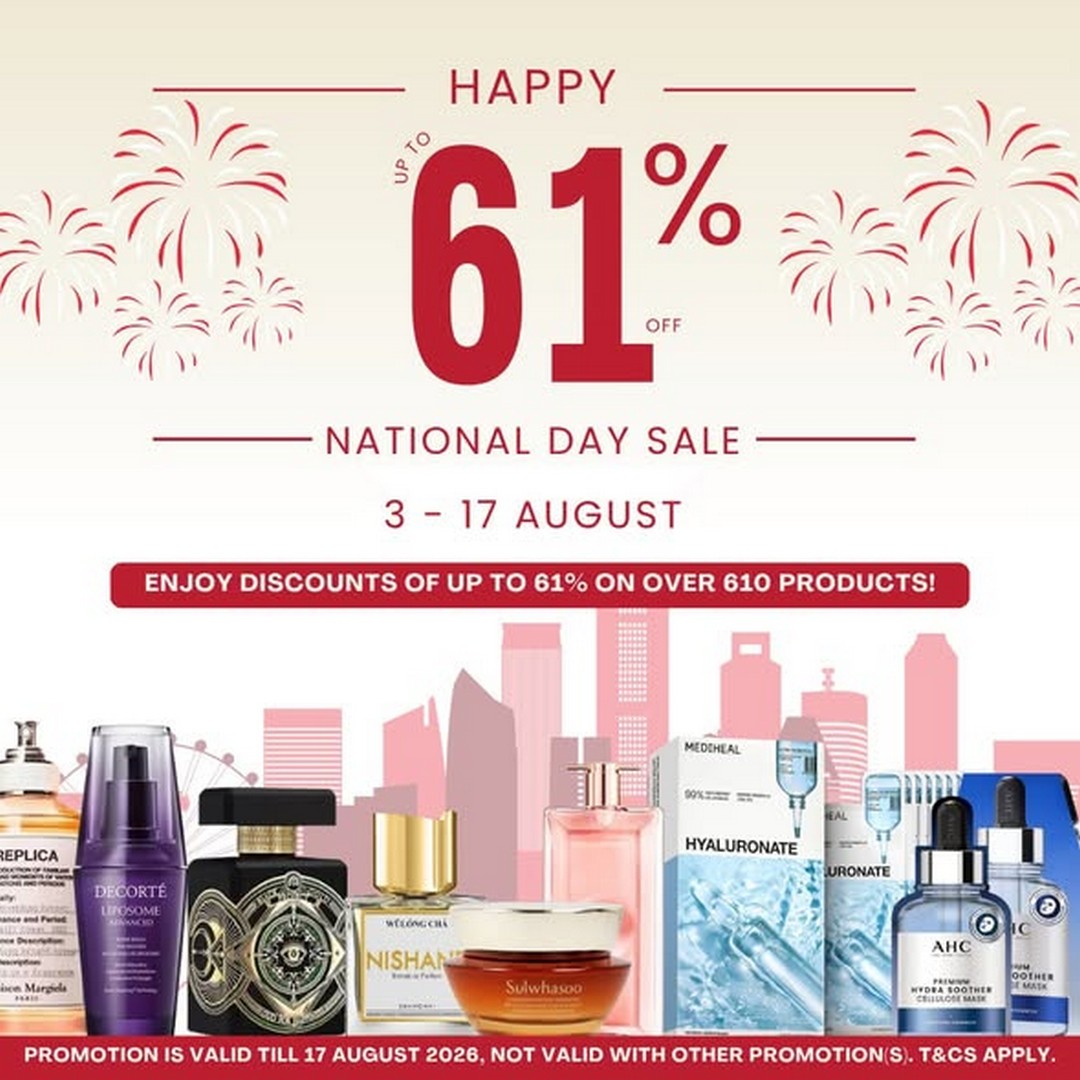 BeautyFresh-National-Day-Sale-Promotion Now Till 17 August 2026: BeautyFresh National Day Sale Promotion, Enjoy Up To 61% Off On 610 Beauty Products Online