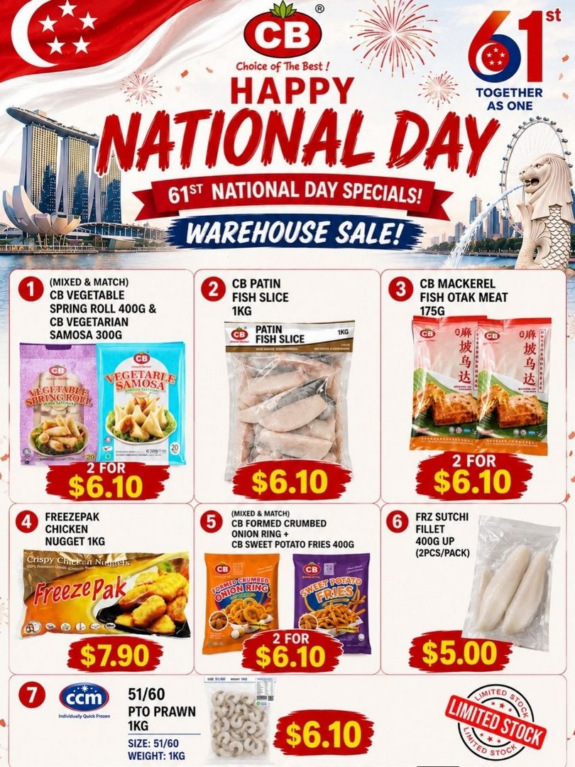 CB-Brand-Warehouse-Sale-with-Prices-from-1-on-Halal-Frozen-Groceries 11-31 August 2026: CB Brand: Warehouse Sale with Prices from $1 on Halal Frozen Groceries