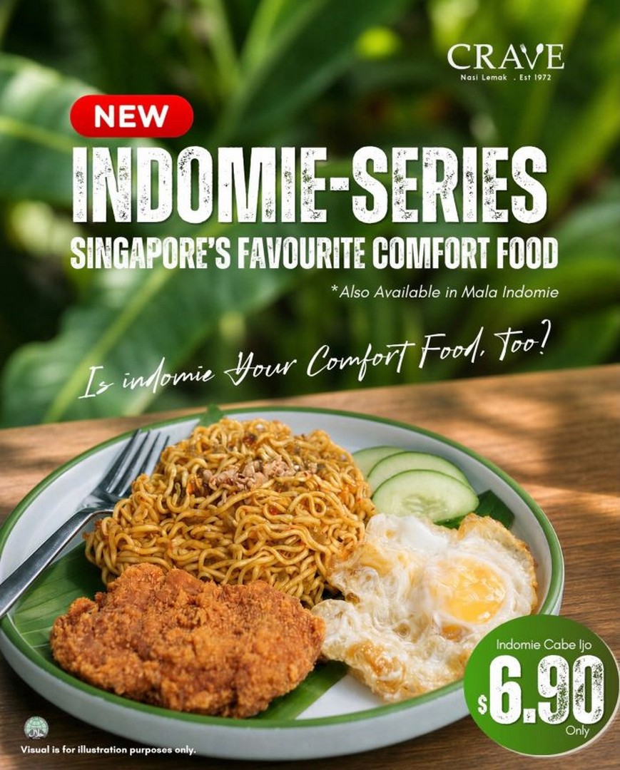 CRAVE-Nasi-Lemak-6.90-Indomie-Series-Indomie-Cabe-Ijo-Meal 31 August 2026 onwards: CRAVE Nasi Lemak: $6.90 Indomie-Series Indomie Cabe Ijo Meal Launch Promotion