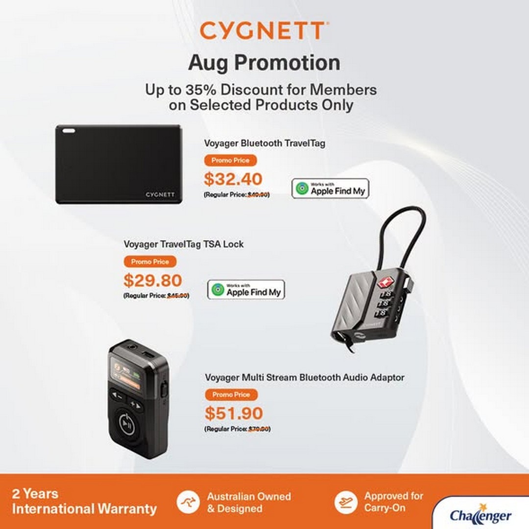 Challenger-Singapore-CYGNETT-August-Promotion-4 5-31 August 2026: Challenger Singapore, CYGNETT August Promotion With Up To 55% OFF Tech Accessories Deals