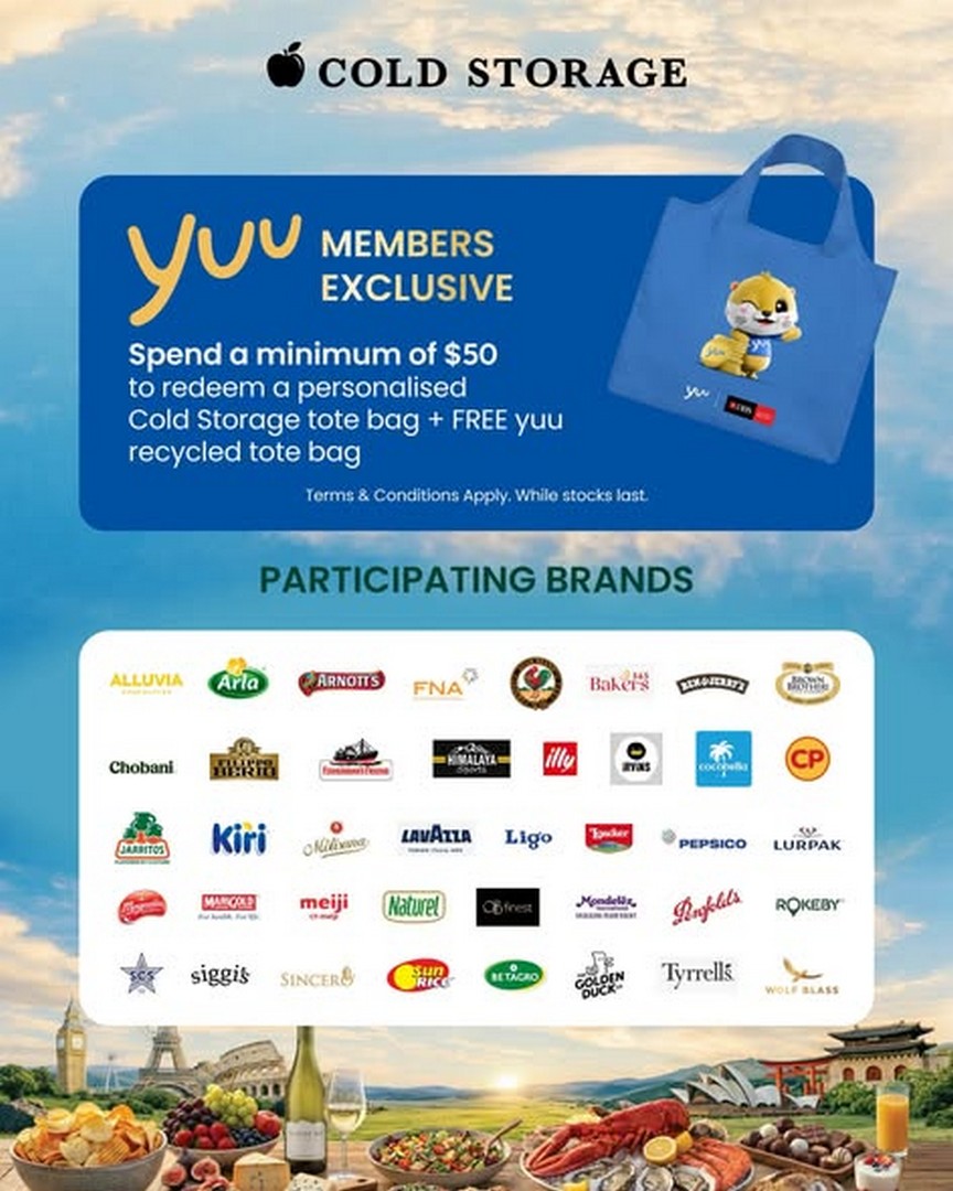 Cold-Storage-Singapore-123rd-Anniversary-Free-Personalised-Tote-Bag-1 15-30 August 2026: Cold Storage Singapore: 123rd Anniversary Free Personalised Tote Bag Promotion at Paragon, Great World and Tanglin