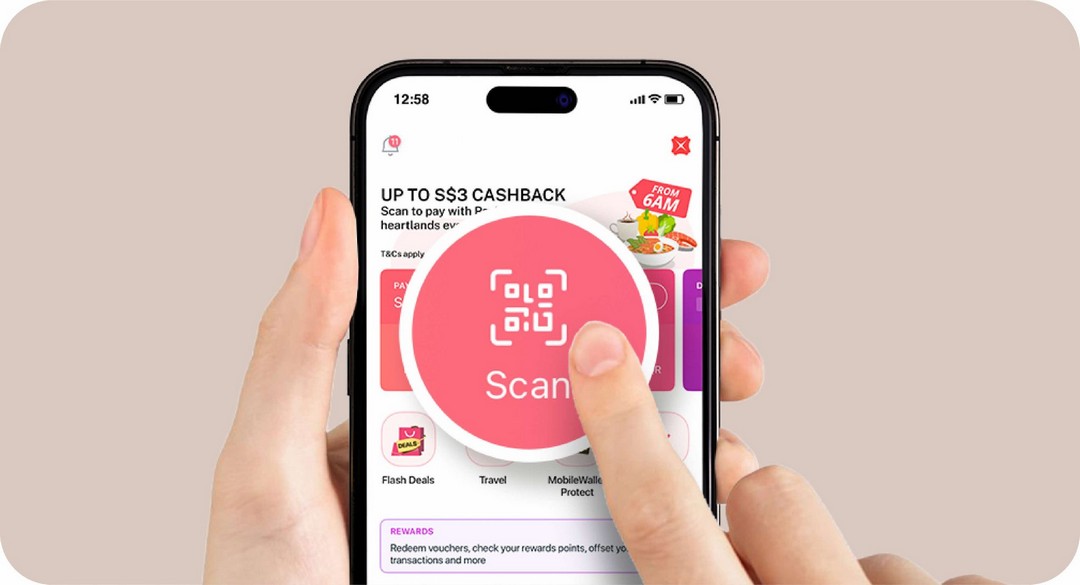 DBS-POSB-PayLah-3-PayLah-2 29 August-19 December 2026: DBS/POSB PayLah!, $3 PayLah! Saturday Cashback Promotion for Hawker Meals, Wet Markets and Heartland Shopping