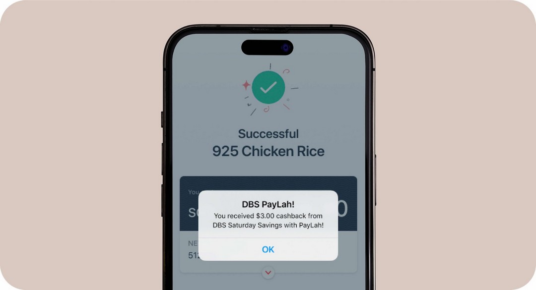 DBS-POSB-PayLah-3-PayLah-3 29 August-19 December 2026: DBS/POSB PayLah!, $3 PayLah! Saturday Cashback Promotion for Hawker Meals, Wet Markets and Heartland Shopping