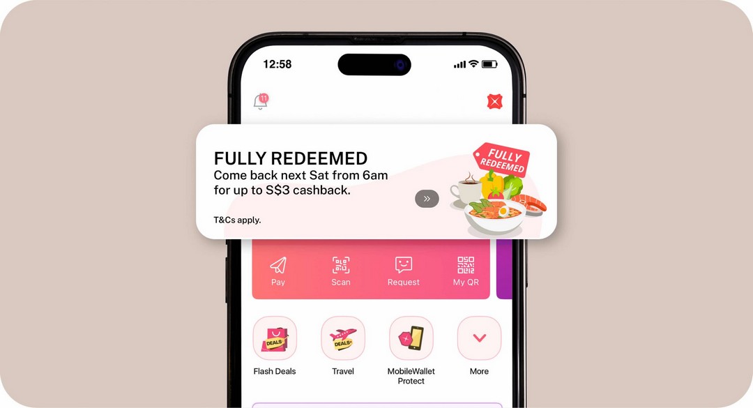 DBS-POSB-PayLah-3-PayLah-4 29 August-19 December 2026: DBS/POSB PayLah!, $3 PayLah! Saturday Cashback Promotion for Hawker Meals, Wet Markets and Heartland Shopping