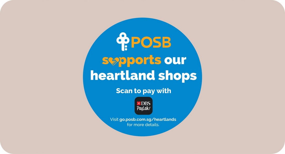 DBS-POSB-PayLah-3-PayLah 29 August-19 December 2026: DBS/POSB PayLah!, $3 PayLah! Saturday Cashback Promotion for Hawker Meals, Wet Markets and Heartland Shopping