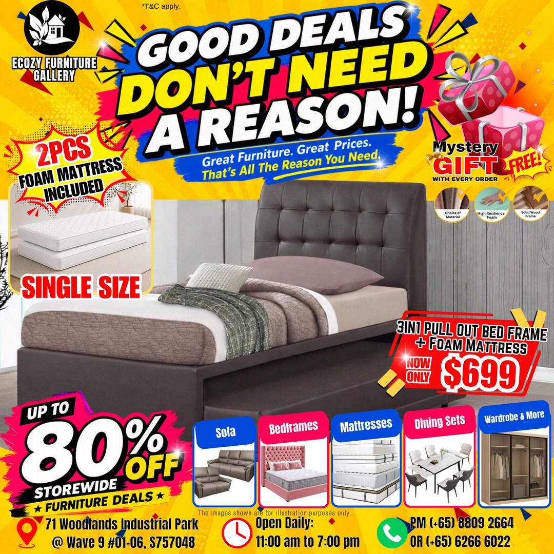 Ecozy-Furniture-Gallery-Up-to-80-Off-6 26 August 2026 onwards: Ecozy Furniture Gallery: Up to 80% Off “Msia Factory Prices” Furniture Promotion in Singapore