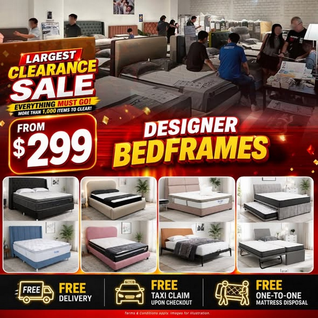 Four-Star-Mattress-Largest-Clearance-Sale-at-SAFRA-Choa-Chu-Kang-2 27-30 August 2026: Four Star Mattress Largest Clearance Sale at SAFRA Choa Chu Kang – Up to 90% Off Mattresses, Beds, Sofas & More