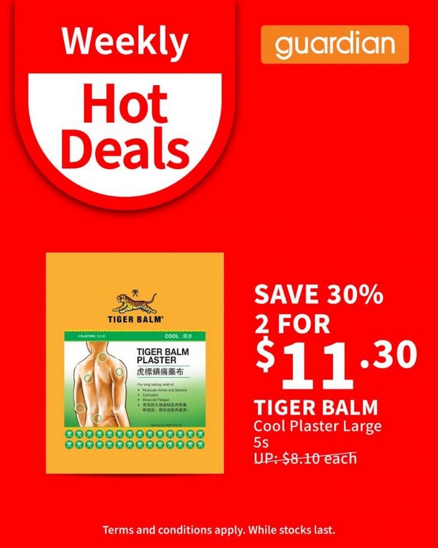 Guardian-Singapore-Weekly-Hot-Deals-Promotion-7 13-26 August 2026: Guardian Singapore: Weekly Hot Deals Promotion with Up to 50% OFF on Beauty, Wellness and Healthcare Essentials