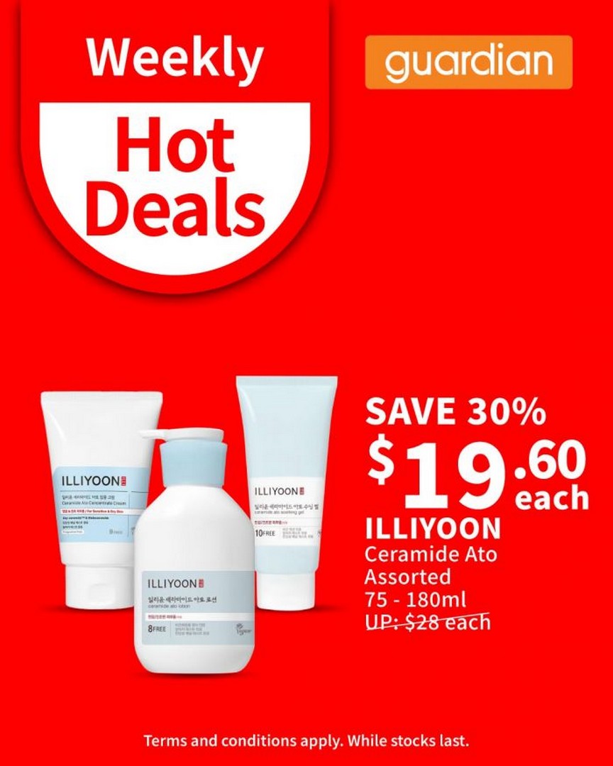 Guardian-Singapore-Weekly-Hot-Deals-Promotion-8 13-26 August 2026: Guardian Singapore: Weekly Hot Deals Promotion with Up to 50% OFF on Beauty, Wellness and Healthcare Essentials