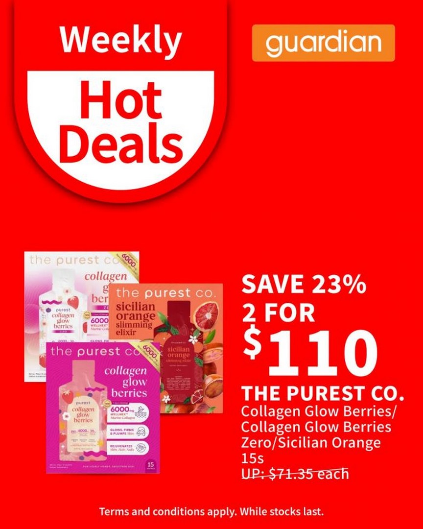 Guardian-Singapore-Weekly-Hot-Deals-Promotion-9 13-26 August 2026: Guardian Singapore: Weekly Hot Deals Promotion with Up to 50% OFF on Beauty, Wellness and Healthcare Essentials