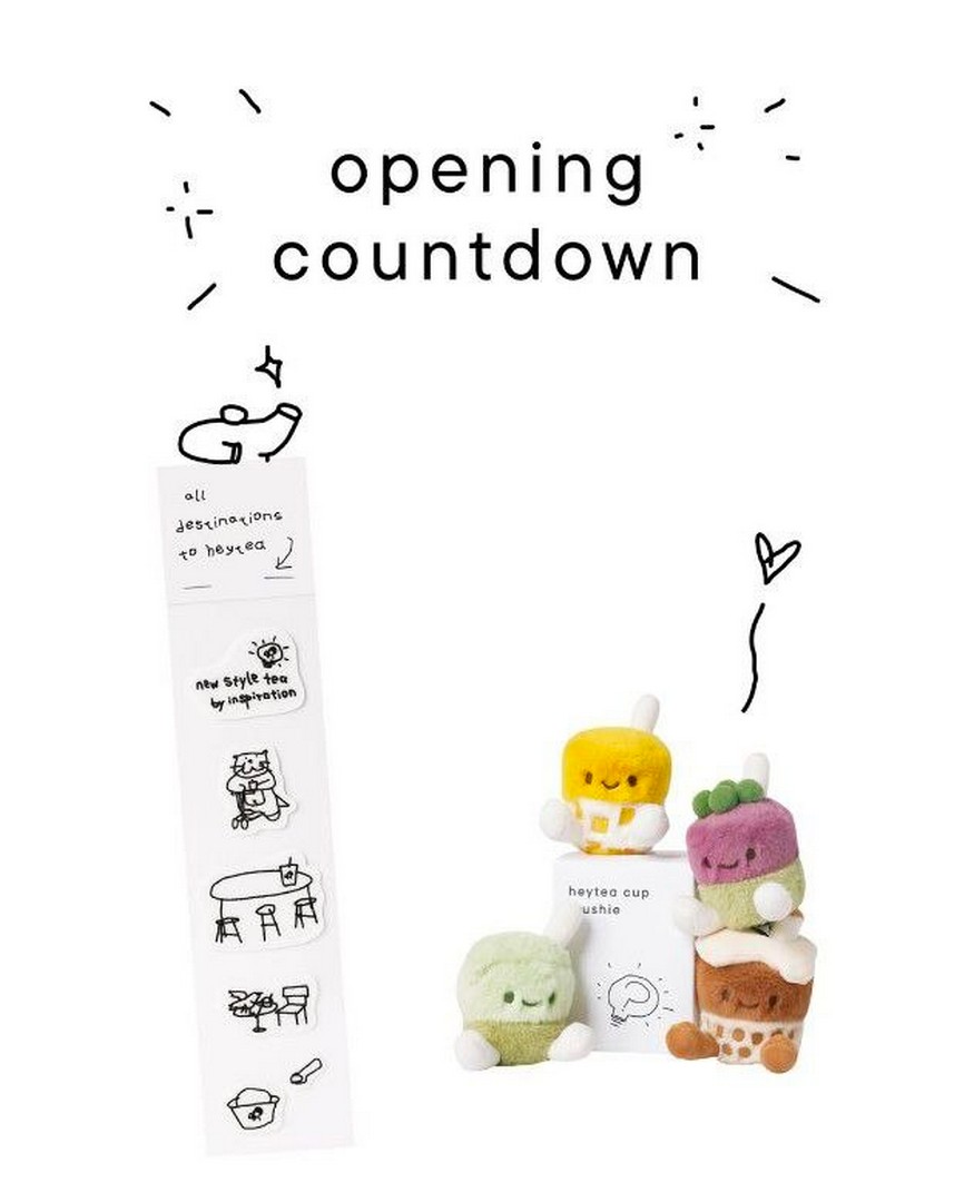 HEYTEA-Singapore-Free-Plushie-Blind-Box-and-Stickers 19-21 August 2026: HEYTEA Singapore: Free Plushie Blind Box and Stickers at PLQ, No Purchase Required Promotion