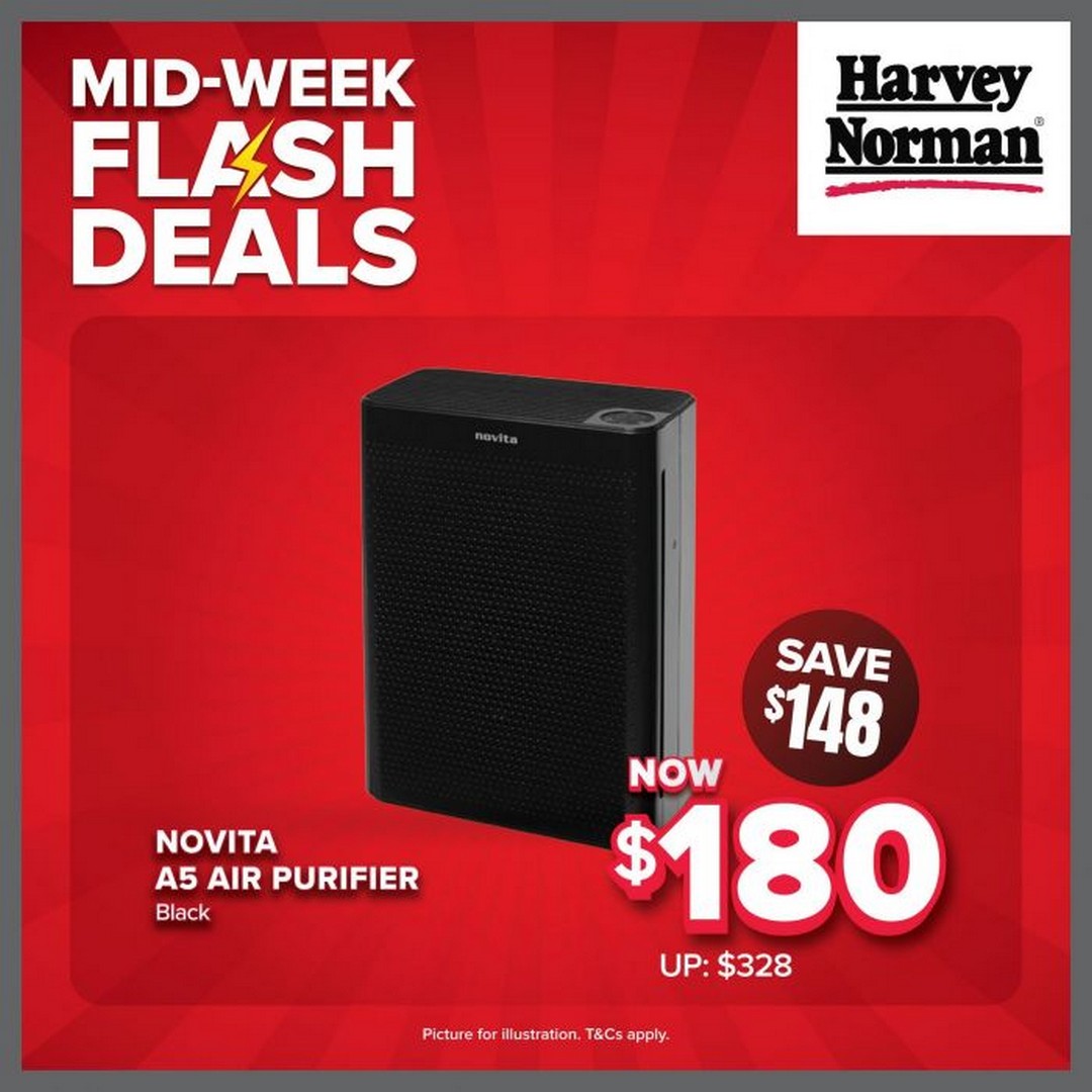 Harvey-Norman-Mid-Week-Flash-Deals-Up-to-70-OFF-2 26 August 2026: Harvey Norman Mid-Week Flash Deals: Up to 70% OFF on Electrical Appliances