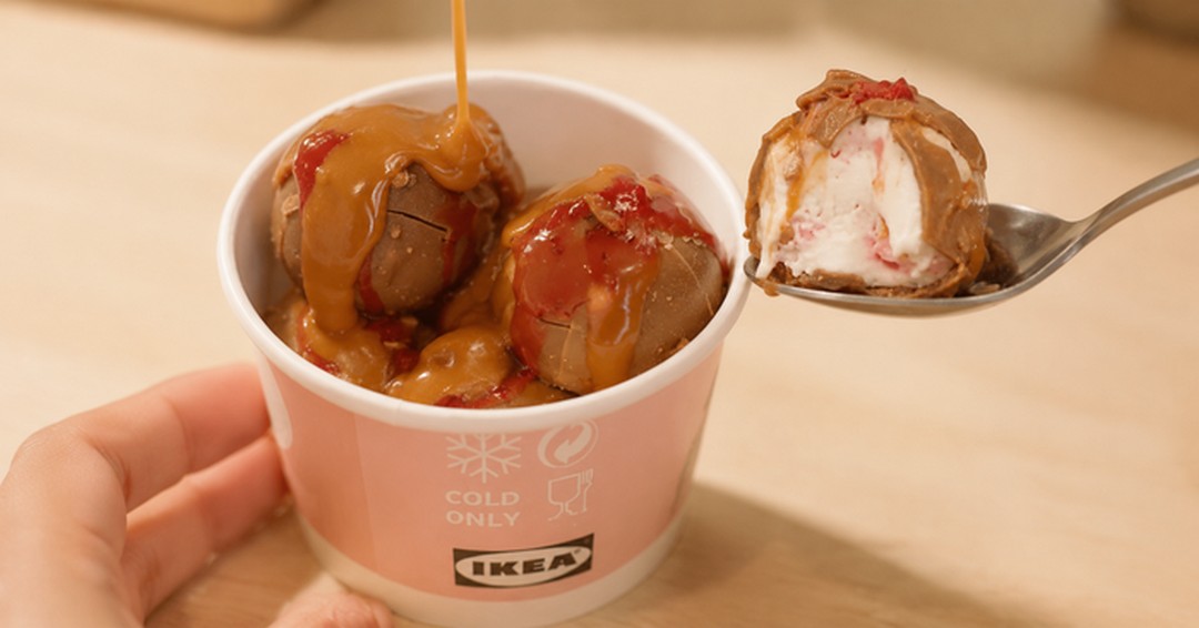 IKEA-Singapore-Swedish-Meatball-Ice-Cream 20-23 August 2026: IKEA Singapore: Swedish Meatball Ice Cream at $4.90, Limited-Time Dessert Promotion at Swedish Bistro