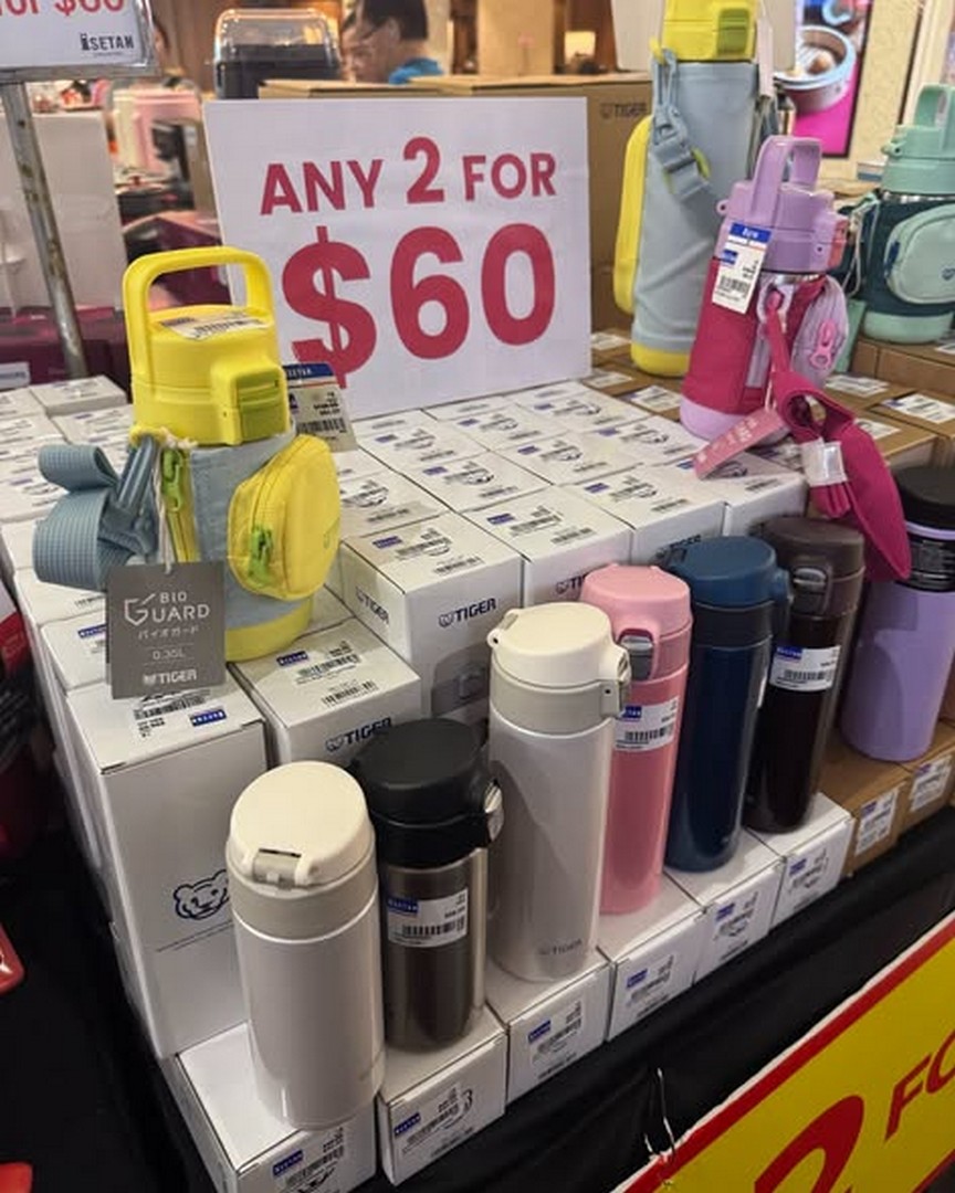 Isetan-Singapore-Atrium-Sale-2 Now till 16 August 2026: Isetan Singapore Atrium Sale Promotion at Compass One: Household Items 2 for $60, Le Creuset, Appliances, Shoes, Toys & More Deals