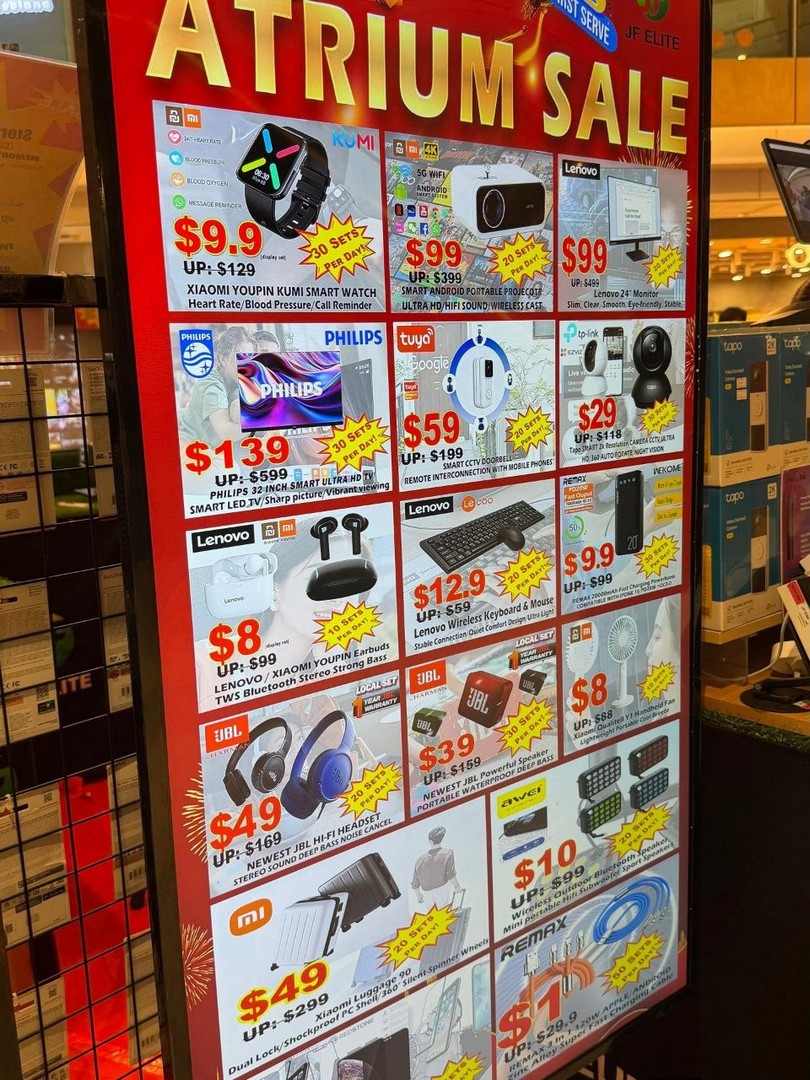 JF-Elite-Atrium-Sale-at-Westgate-with-Crazy-Tech-Deals 31 August-6 September 2026: JF Elite: Atrium Sale at Westgate with Crazy Tech Deals and Extra 50% OFF Selected Items