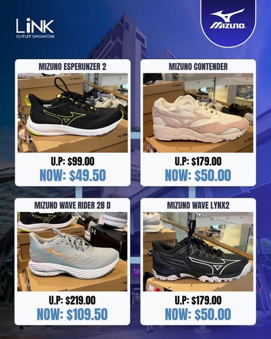 LINK-Outlet-Store-Singapore-Up-to-70-Off-Adidas-3 19 August-1 September 2026: LINK Outlet Store Singapore: Up to 70% Off Adidas, Under Armour, New Balance, Mizuno, Waveline and More at Bedok Mall Sale Promotion