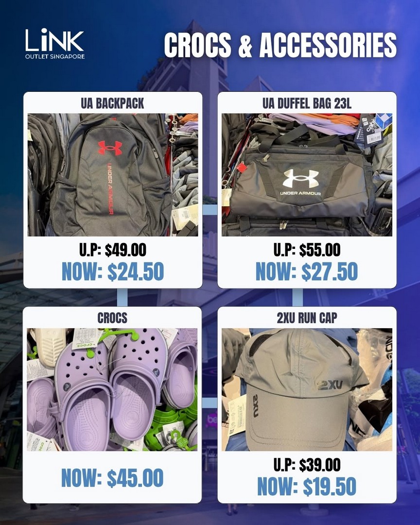 LINK-Outlet-Store-Singapore-Up-to-70-Off-Adidas-5 19 August-1 September 2026: LINK Outlet Store Singapore: Up to 70% Off Adidas, Under Armour, New Balance, Mizuno, Waveline and More at Bedok Mall Sale Promotion